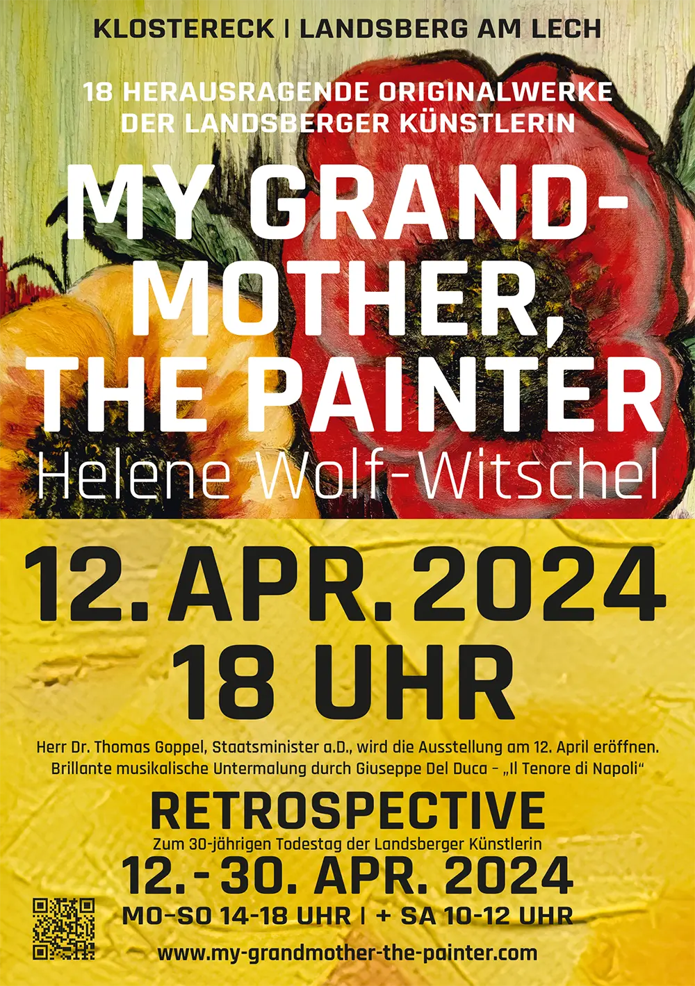My Grandmother, the Painter - Ausstellung Landsberg